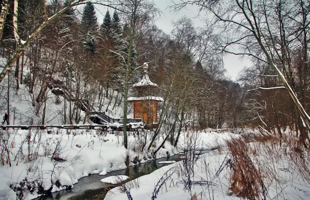 активный отдых в подмосковье на выходные зимой водопад гремячий